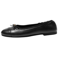 CHANEL Casual Single Shoes Women's Black