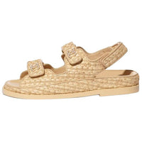 CHANEL Fashion Sandal Women's Beige
