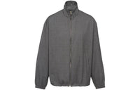 PRADA High Neck Zip Up Bomber Jacket