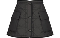 DIOR Belted Cargo Mini Skirt 'Black/Khaki'