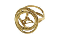 LOUIS VUITTON Metal Piece Rings Women's Gold