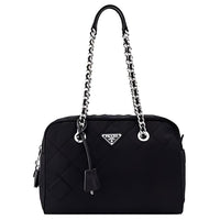 PRADA Nylon Handbags Shoulder Bags Unisex Black