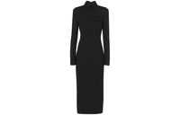 PRADA Long-Sleeved Dresses Women's Black