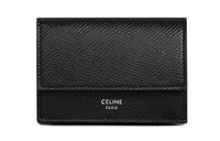 CELINE Grained Calfskin Wallet Men's Black