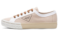 PRADA Wheel Gabardine Skateboard Shoes Men's Ecru