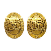 CHANEL 1990 2000s Cc Earrings