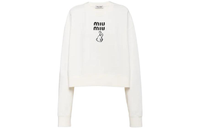 MIU MIU SS23 Sweatshirt Women's White