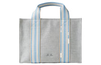 Loro Piana Canvas Canvas Bag One Shoulder Handbag Women's Gray