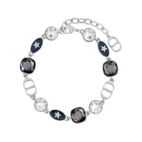 DIOR Resin Bracelets Men's Silver