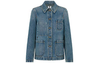 DIOR Quarterly New Products Denim Jackets Unisex Blue