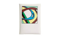 HERMES Calvi Swift Calfskin Card Holder Women's White