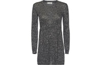 SAINT LAURENT Long-Sleeved Dresses Women's Black