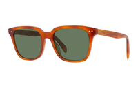 CELINE Acetyl Irregular Shape Sunglasses Unisex Yellow Brown