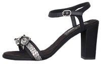 CHANEL Strap Sandals Women's Black