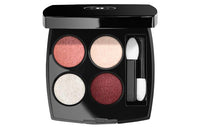 CHANEL Quad Color Eye Shadows Shimmer Pearlescent Pink Undertone Red Brown Pearl White Peach Gold 2g/2.8g