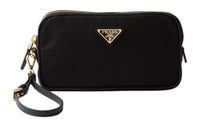 PRADA Re Edition Recycled Nylon Clutch Women's Black