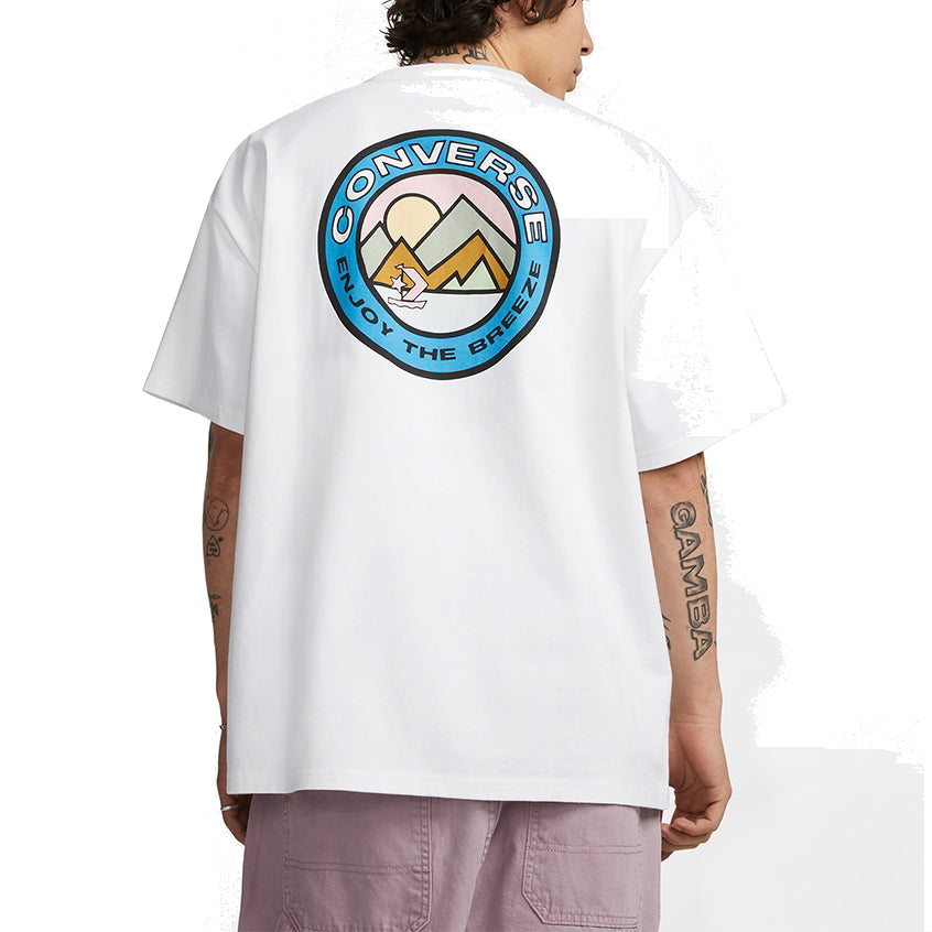 Converse Sail Away T-Shirt Asia Sizing 'White' 10025453-A02