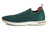 Loro Piana Lightweight Low-Top Casual Shoes Women's Green