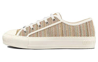 DIOR Walk'n'Dior Low Top Stylish Skateboarding Shoes Women's Light Brown