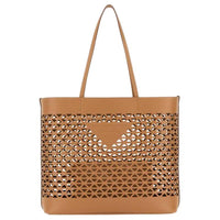 PRADA Leather Tote Bag, Shopping Bag, Shoulder Bag Women's Brown