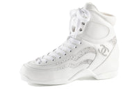 CHANEL Cushioning Wear-Resistant High-Top Casual Shoes Women's White