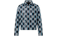 LOUIS VUITTON SS24 Leather Jacket Men's Multicolor