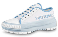 LOUIS VUITTON Squad Sneakers 'White Blue' Women's