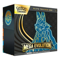 Pokemon Card Eng. 2025 Pokemon ME01: Mega Evolution Elite Trainer Box 'Mega Lucario' 10-10047-110