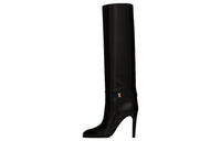 SAINT LAURENT Linda Leather Boots