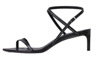 CELINE One Strap Sandals Women's Black
