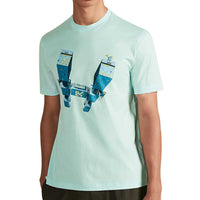 HERMES T-Shirt Men's Light Green