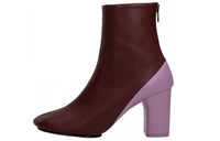 CELINE Ankle Boots 8.5cm Women's Violet