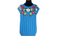 MIU MIU Cashmere Sweaters Women's Blue