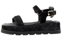 CHANEL Stylish Sandals Women's Black