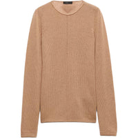 PRADA Sweater Men's Camel Brown