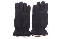 Loro Piana Knit Gloves Men's Dark Blue