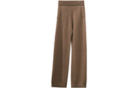 HERMES Casual Pants Women's Dark Coffee