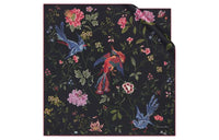 DIOR Silk Scarves Women's Black