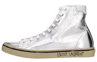 SAINT LAURENT Malibu Sneakers Silver