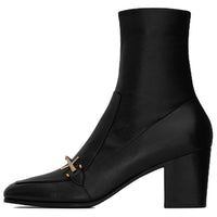 SAINT LAURENT Beau 75 Ankle Boots