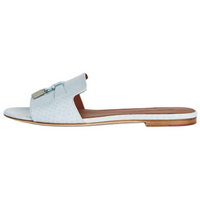 Loro Piana Slide Slippers Women's Blue