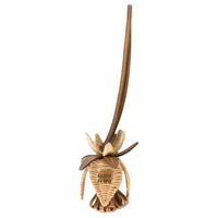 MIU MIU Calfskin Bag Accessory Unisex Natural