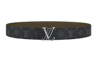 LOUIS VUITTON Double-Sided Minimalist Style Casual Fashion Versatile Smooth Buckle Men's Width: 4cm