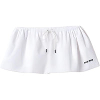 MIU MIU SS24 Casual Short Skirts Women's White