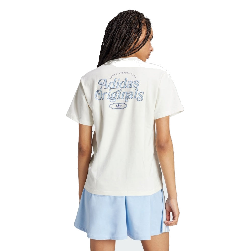 (WMNS) adidas originals Graphic T-Shirt Asia Sizing 'White' IR7473
