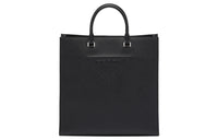PRADA Saffiano Leather Tote Bag Shopping Bag Handbag Men's Black