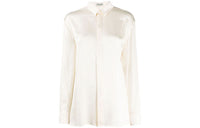 SAINT LAURENT Stud Embellished Long-Sleeved Shirt