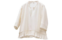 HERMES T-Shirts Women's Gray White
