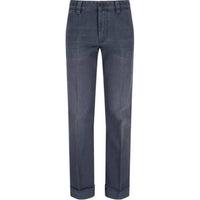 MIU MIU Logo Detailed Trousers