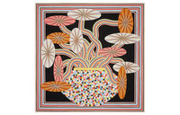 HERMES Silk Scarves Women's Black